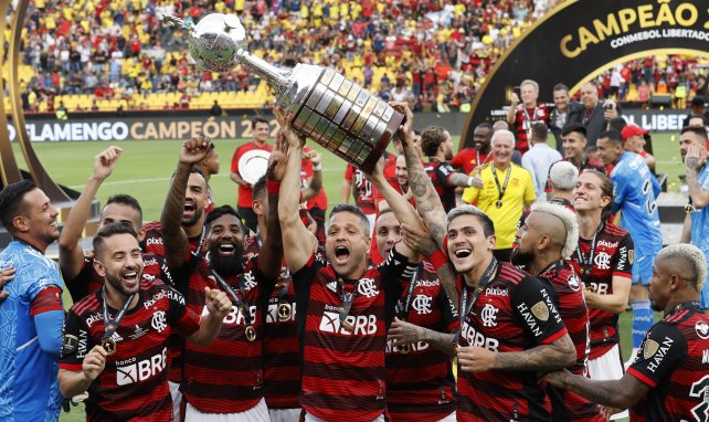 Flamengo, tenant du titre de la Copa Libertadores.