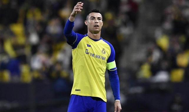 Cristiano Ronaldo sous le maillot d'Al Nassr