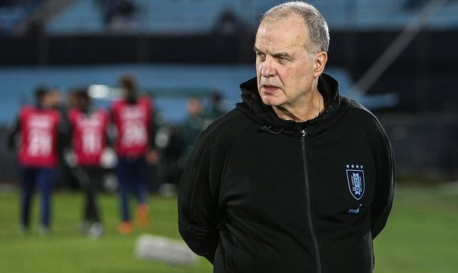 Marcelo Bielsa, sélectionneur de l'Uruguay.