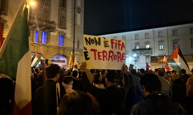 Manifestation pro-Palestine à Udine