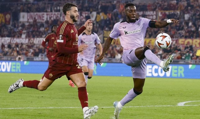 Mario Hermoso (Roma) et Inaki Williams (Bilbao)