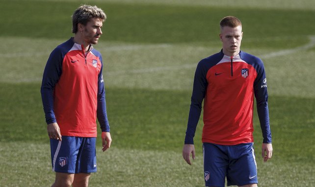 Griezmann et Vermeeren avec l'Atlético