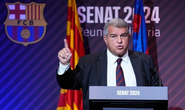 Joan Laporta, président du FC Barcelone