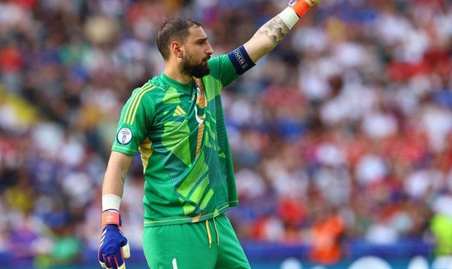 Gianluigi Donnarumma avec l'Italie