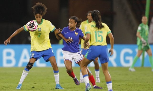 Aïrine Fontaine, avec l'EDF U20