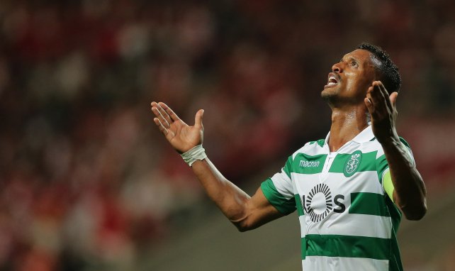 Nani sous le maillot du Sporting Club de Portugal