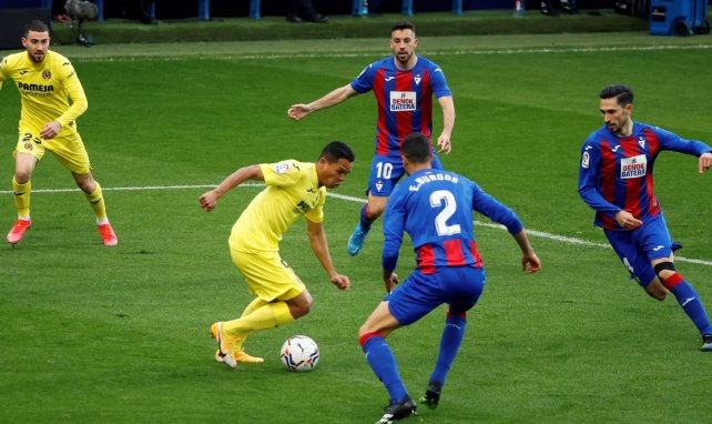 Carlos Bacca en action avec Villarreal