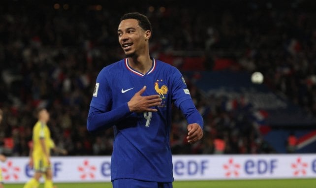 EdF : Hugo Ekitike double la mise contre le Brésil