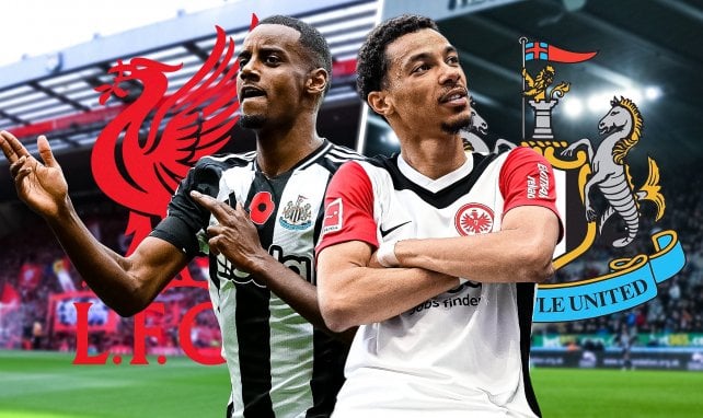 Alexander Isak et Hugo Ekitike