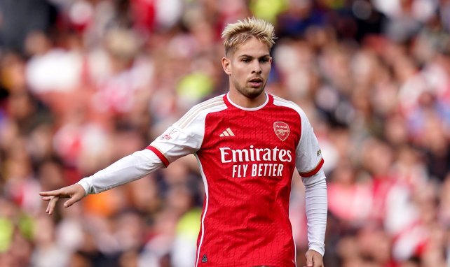 Emile Smith-Rowe avec Arsenal 