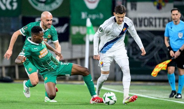 Mamadou Sangaré avec le Rapid Vienne