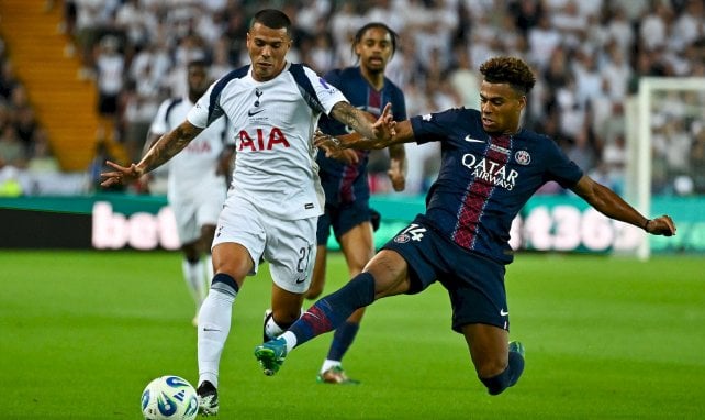 PSG : Désiré Doué quitte le Moustoir en béquilles