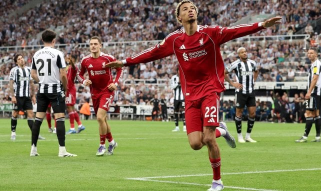 Hugo Ekitike, avec Liverpool