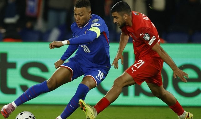 Kylian Mbappé, avec la France