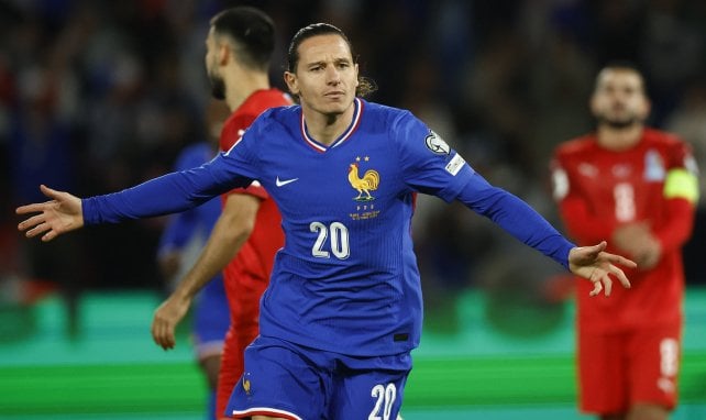 Florian Thauvin, buteur contre l'Azerbaïdjan