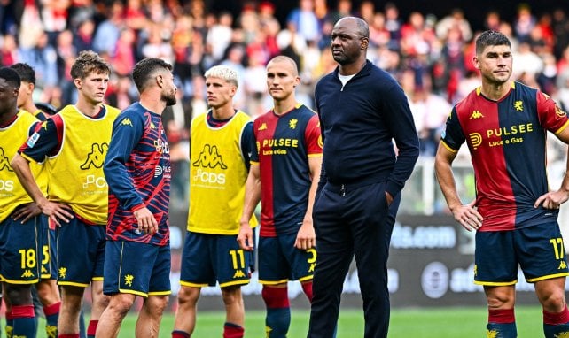 L’avenir de Patrick Vieira au Genoa est en grand danger !