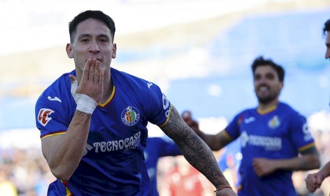 Getafe : la vive émotion de Martín Satriano après l’exploit au Real Madrid