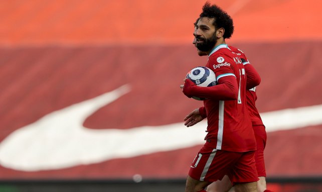 Mohamed Salah buteur avec Liverpool