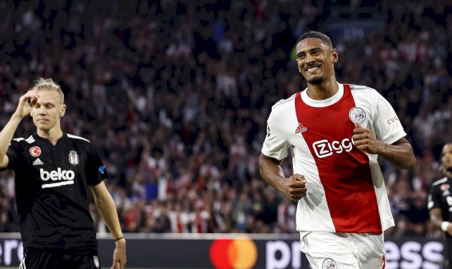 Sébastien Haller (Ajax Amsterdam) buteur contre Besiktas