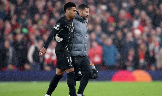 PSG : Désiré Doué a vécu une soirée cauchemardesque à Liverpool 