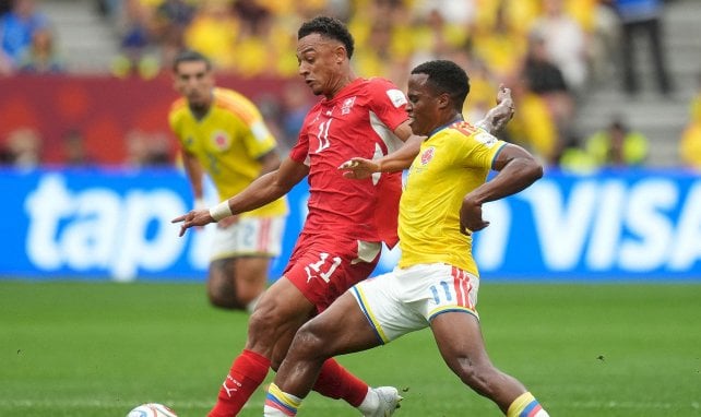 La Suisse a le ballon, la Colombie obtient la première occasion !