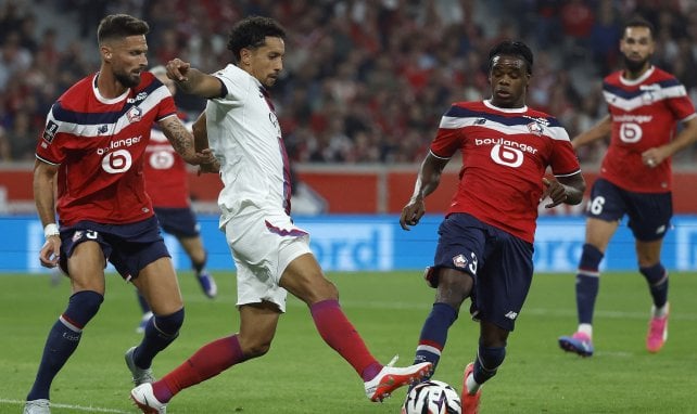 Le LOSC l’a mauvaise contre l’arbitrage après son nul face au PSG