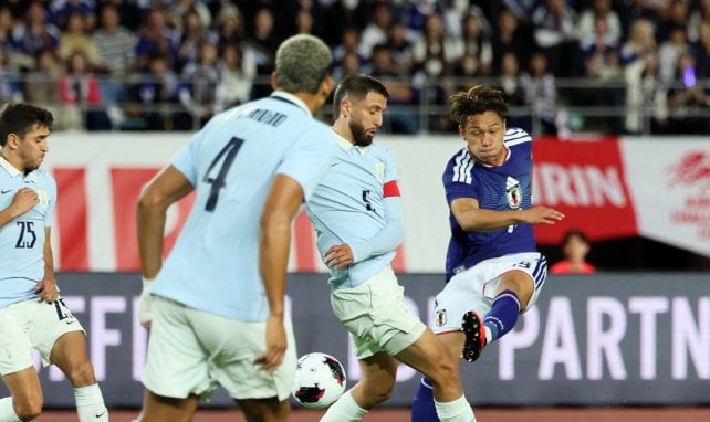 Amical : l’Uruguay s’incline face au Japon pour les débuts de Forlán