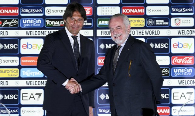 Antonio Conte et Aurelio De Laurentiis