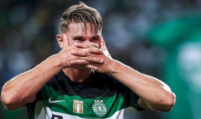 Viktor Gyökeres avec le Sporting CP