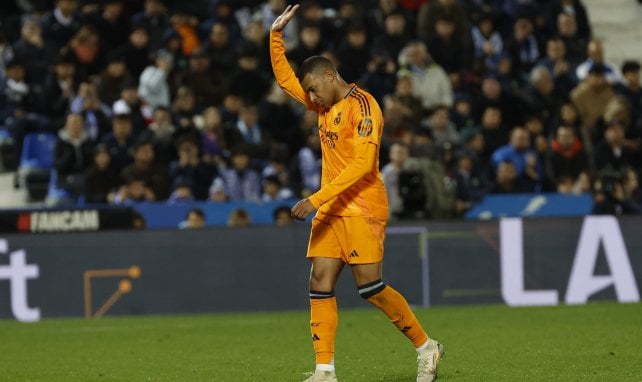 Kylian Mbappé avec le Real Madrid