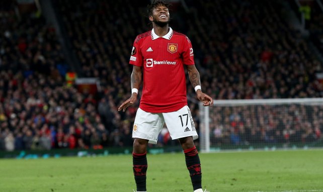 Fred avec Manchester United