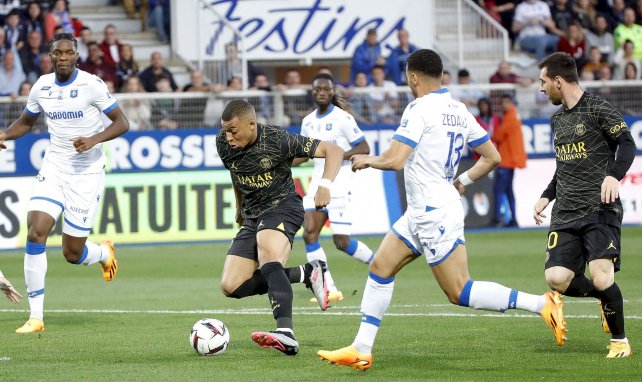Mbappé (PSG) contre Auxerre
