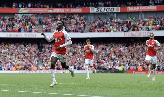 Eddie Nketiah, buteur avec Arsenal