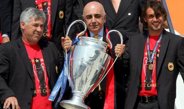 Adriano Galliani et Paolo Maldini