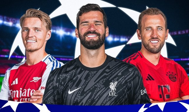 Odegaard, Alisson et Kane