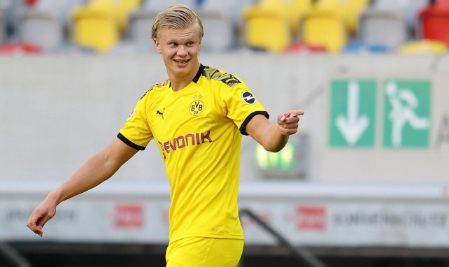 Erling Håland sous le maillot de Dortmund