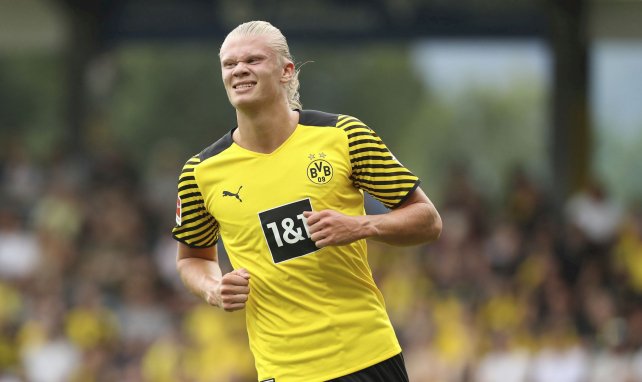 Erling Haaland avec le Borussia Dortmund