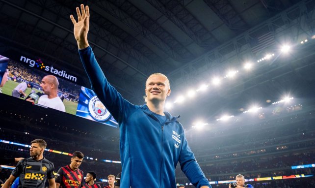 Erling Haaland, avec Manchester City.