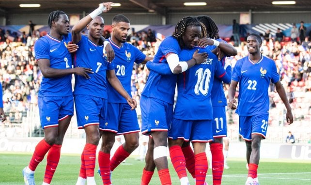 L'équipe de France Espoirs