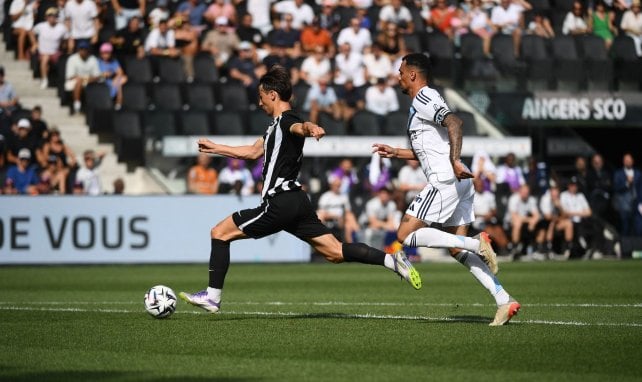 Esteban Lepaul en action avec le SCO. 