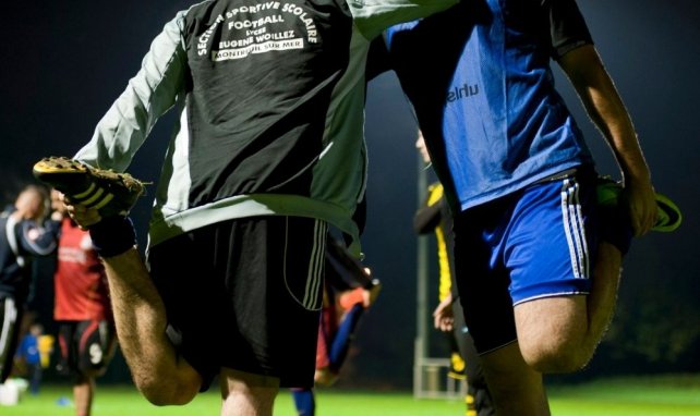 Exercice d'étirement du quadriceps