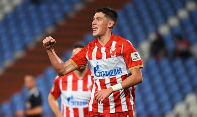 Andrija Maksimovic avec Belgrade