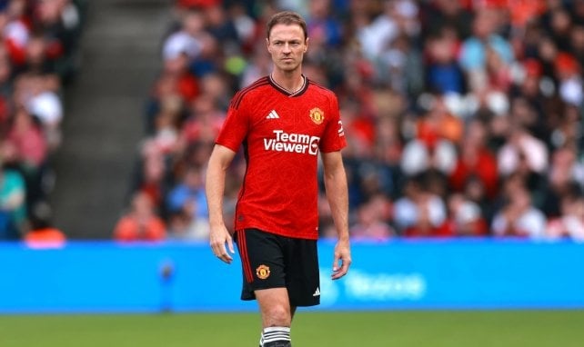 Jonny Evans avec Manchester United