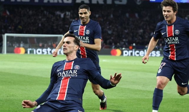Fabian Ruiz célèbre son but
