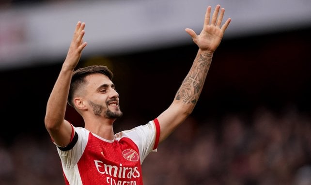 Fábio Vieira sous les couleurs d'Arsenal
