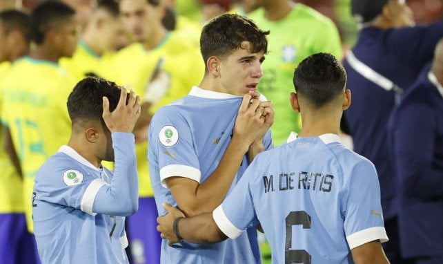 Facundo González avec l'Uruguay U20