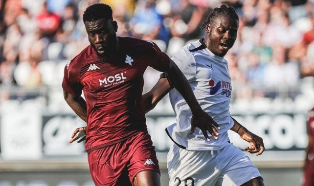 Ligue 2 : Metz corrige Rodez avec un triplé de Fall, Guingamp accroche Reims sur le fil