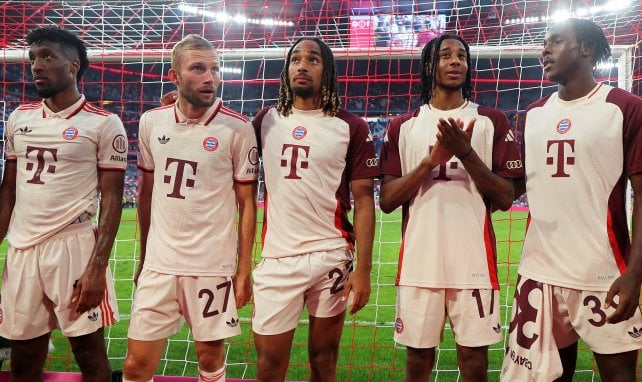 Les joueurs du Bayern Munich