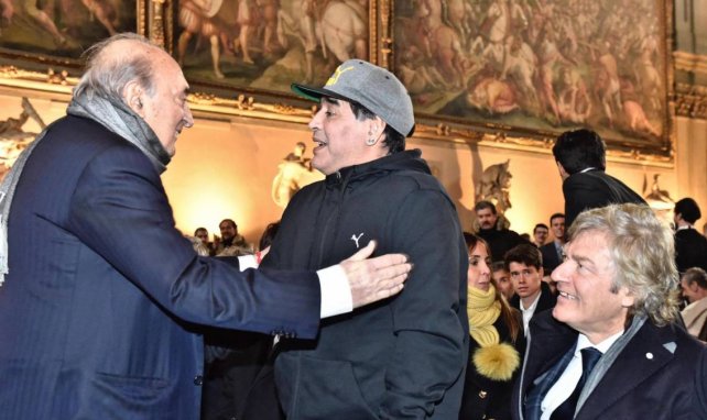L'ancien président de Naples Corrado Ferlaino retrouve Diego Maradona