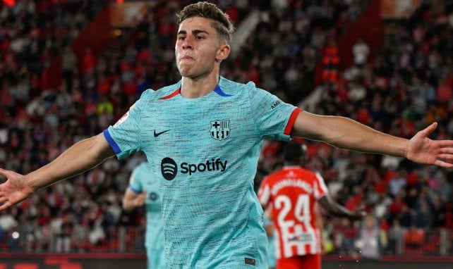 Fermin Lopez avec le FC Barcelone